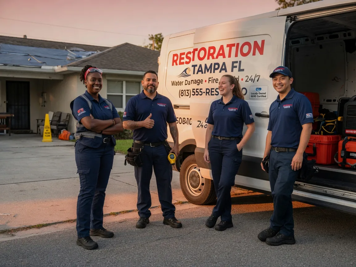 Water Damage Restoration company in Harrellsville, NC